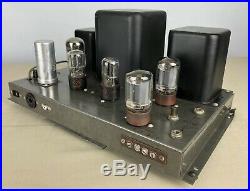 Heathkit W4ma Mono Block Tube Amplifier With Wap2 Mono Tube Preamp As Is