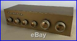 Heathkit W4ma Mono Block Tube Amplifier With Wap2 Mono Tube Preamp As Is