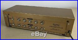 Heathkit W4ma Mono Block Tube Amplifier With Wap2 Mono Tube Preamp As Is