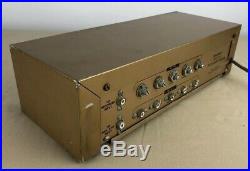 Heathkit W4ma Mono Block Tube Amplifier With Wap2 Mono Tube Preamp As Is