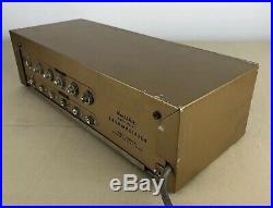 Heathkit W4ma Mono Block Tube Amplifier With Wap2 Mono Tube Preamp As Is