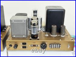 Heathkit W5M pair tube monoblock amplifiers