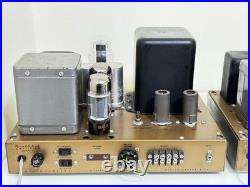 Heathkit W5M pair tube monoblock amplifiers