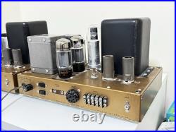 Heathkit W5M pair tube monoblock amplifiers