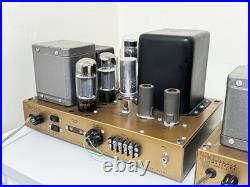 Heathkit W5M pair tube monoblock amplifiers