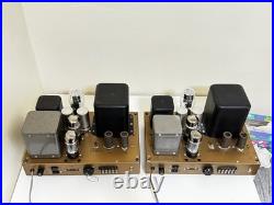 Heathkit W5M pair tube monoblock amplifiers