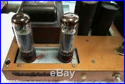 Heathkit W7a El34/6ca7 + 12ax7 Tube Mono Block Amplifier #2 Ready To Play