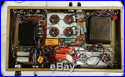 Heathkit W7a El34/6ca7 + 12ax7 Tube Mono Block Amplifier #2 Ready To Play