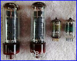 Heathkit W7a El34/6ca7 + 12ax7 Tube Mono Block Amplifier #2 Ready To Play