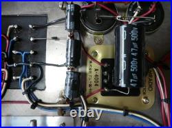 Homemade GEC KT66 Mono Power Amp Large Yamaha Power Supply Used Junk