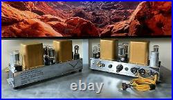 Interelectronics Coronation 400 6L6 Tube Monoblock Pair Restored Ultra Rare