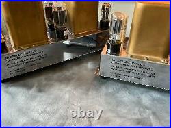 Interelectronics Coronation 400 6L6 Tube Monoblock Pair Restored Ultra Rare