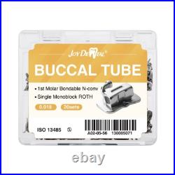 Joydental Dental Ortho Buccal Tube Bondable 1st/2nd Non-Conv Roth/MBT 018/022