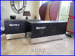 Just Restored! Dynaco Dynakit Mk IV Monoblock Tube Amplifier Identical Pair Mkiv