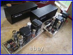 Just Restored! Dynaco Dynakit Mk IV Monoblock Tube Amplifier Identical Pair Mkiv