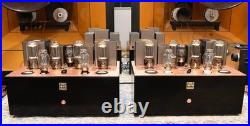 KING and QUEEN MkII Maone Vacuum Tube Amplifier 300B 211 Push-Pull Mono Used