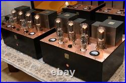 KING and QUEEN MkII Maone Vacuum Tube Amplifier 300B 211 Push-Pull Mono Used