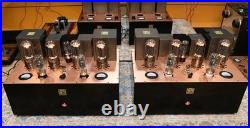 KING and QUEEN MkII Maone Vacuum Tube Amplifier 300B 211 Push-Pull Mono Used