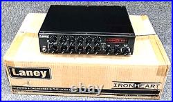 Laney Ironheart IRT-SLS Monoblock and Tube Guitar Head 300W USB Interface Black