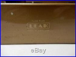 Leak TL/25 Plus Monoblock Tube Amplifier Pair Great Condition Not Working