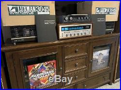 Luxman 3045 Vacuum Tube Mono Block Amplifiers Incredible Find