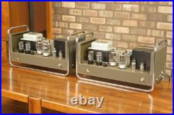 Luxman MB88 Monoblock Power Amplifier Pair GEC KT88 Vacuum Tubes Tested Excellen