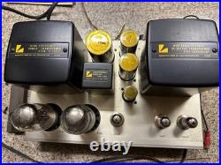 Luxman MB88 Ultimate Monoblock Vacuum Tube Power Amplifier Tested Working