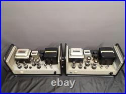 Luxman MB8A Vacuum Tube Monoblock Power Amplifier Pair Used