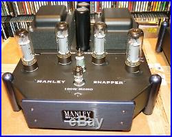 MANLEY SNAPPER Tube Amp Monoblock