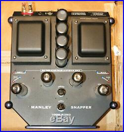 MANLEY SNAPPER Tube Amp Monoblock