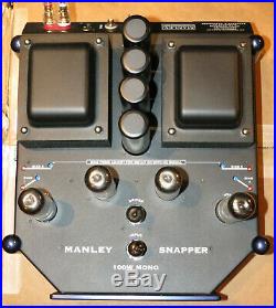 MANLEY SNAPPER Tube Amp Monoblock