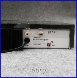 MUSICA RAICHO II Tube Mono Power Amplifier Balanced Circuit Used MUSICA RAICHO II Tube Mono Power Amplifier Balanced Circuit Used