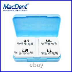 MacDent Dental Orthodontic Buccal Tube Roth/MBT 018/022 1st/2nd Bondable