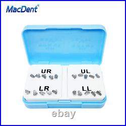 MacDent Dental Orthodontic Buccal Tubes 1st/2nd Molar Roth/MBT 018/022 Bondable