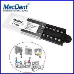 MacDent Dental Orthodontic Metal Bracket Braces / Buccal Tubes 022/018 Monoblock