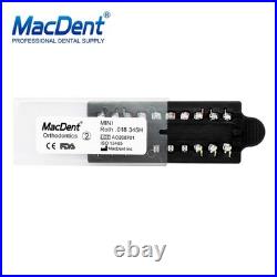 MacDent Dental Orthodontic Metal Bracket Braces / Buccal Tubes 022/018 Monoblock