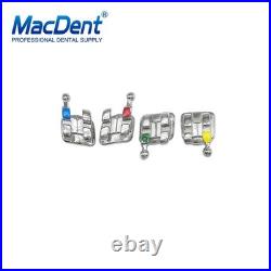 MacDent Dental Orthodontic Metal Bracket Braces / Buccal Tubes 022/018 Monoblock