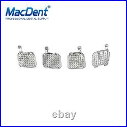 MacDent Dental Orthodontic Metal Bracket Braces / Buccal Tubes 022/018 Monoblock