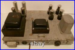 Magnavox Amp-101b Monoblock Power Amplifier 4 X 6v6 Output Tubes