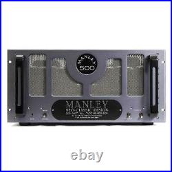 Manley Labs Neo-Classic 500 Watt All-Tube Monoblock PAIR (500W) Blue