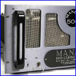 Manley Labs Neo-Classic 500 Watt All-Tube Monoblock PAIR (500W) Blue