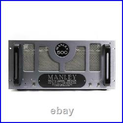 Manley Labs Neo-Classic 500 Watt All-Tube Monoblock PAIR (500W) Blue