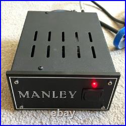 Manley Labs Reference Cardioid Tube Microphone Recently Serviced by Manley