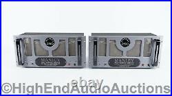 Manley Neo-Classic 250 Monoblock Vacuum Tube Amplifiers 6CA7 Triode Tetrode