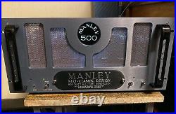 Manley Neo Classic 500 Tube Monoblock Amps Slightly Used
