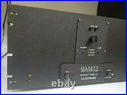 Manley Studio Reference Series 240/100 Watt Monoblock Tube Power Amplifier USA