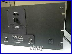 Manley Studio Reference Series 240/100 Watt Monoblock Tube Power Amplifier USA