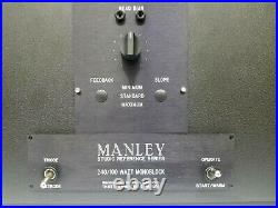 Manley Studio Reference Series 240/100 Watt Monoblock Tube Power Amplifier USA