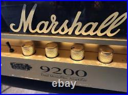 Marshall 9200 Dual Monoblock Amplifier Filter Power Head Amplifier