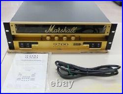 Marshall 9200 Dual Monoblock Amplifier Filter Power Tube Head Amp